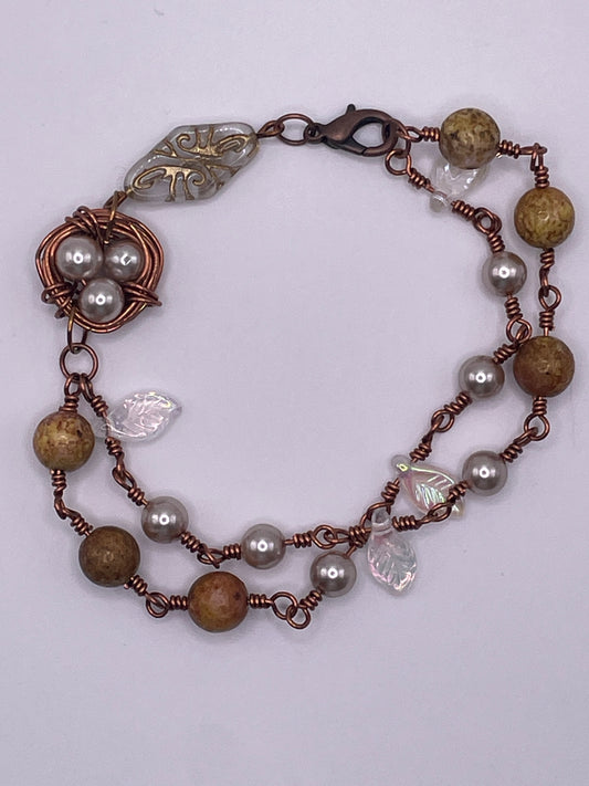 Double Strand Birdnest Bracelet