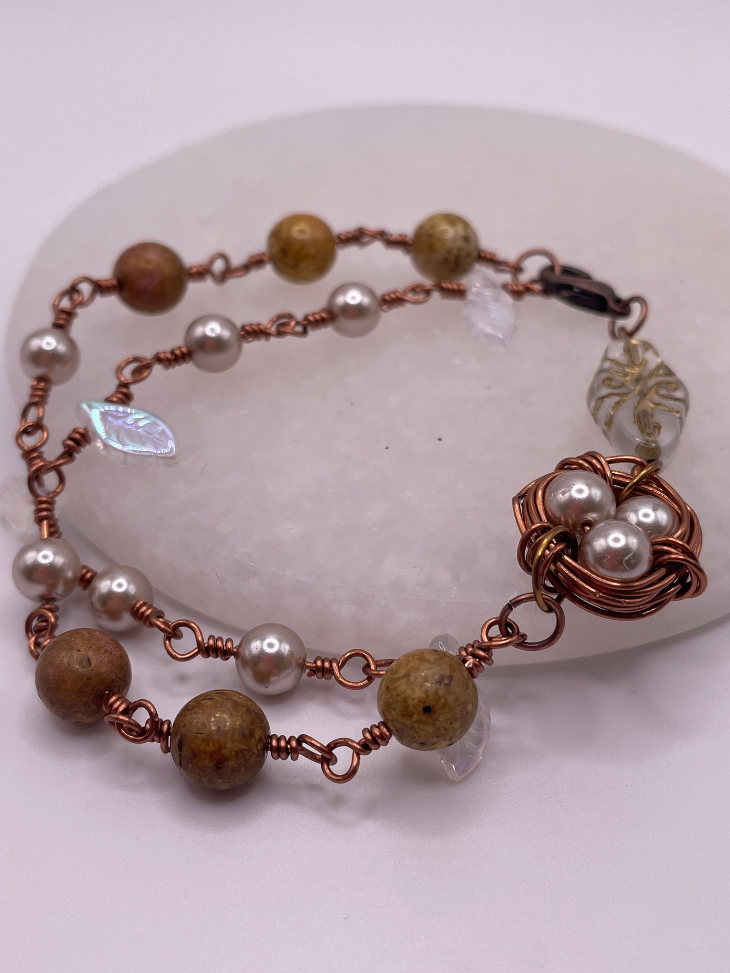 Double Strand Birdnest Bracelet