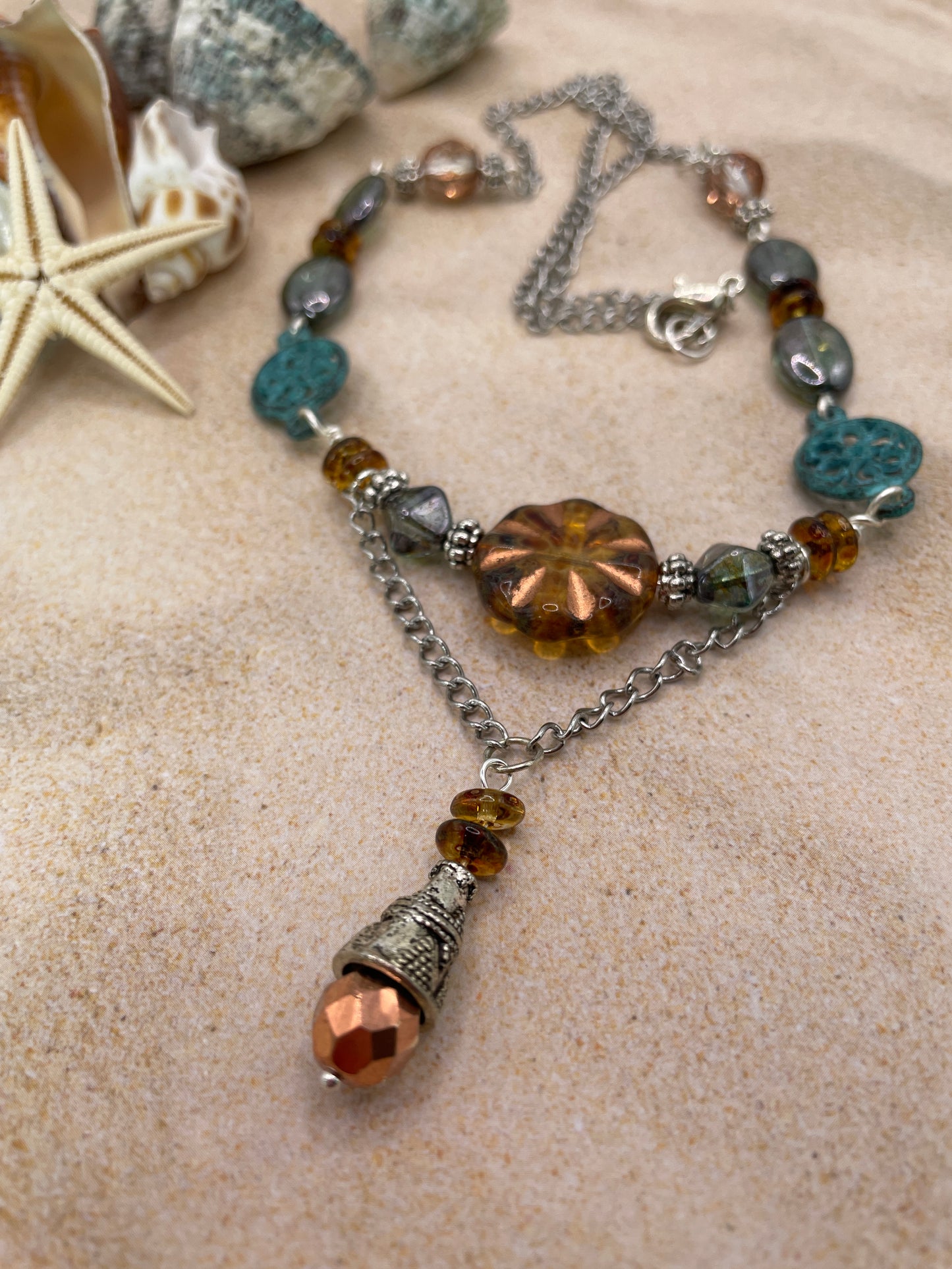 Rustic Oceanic Necklace