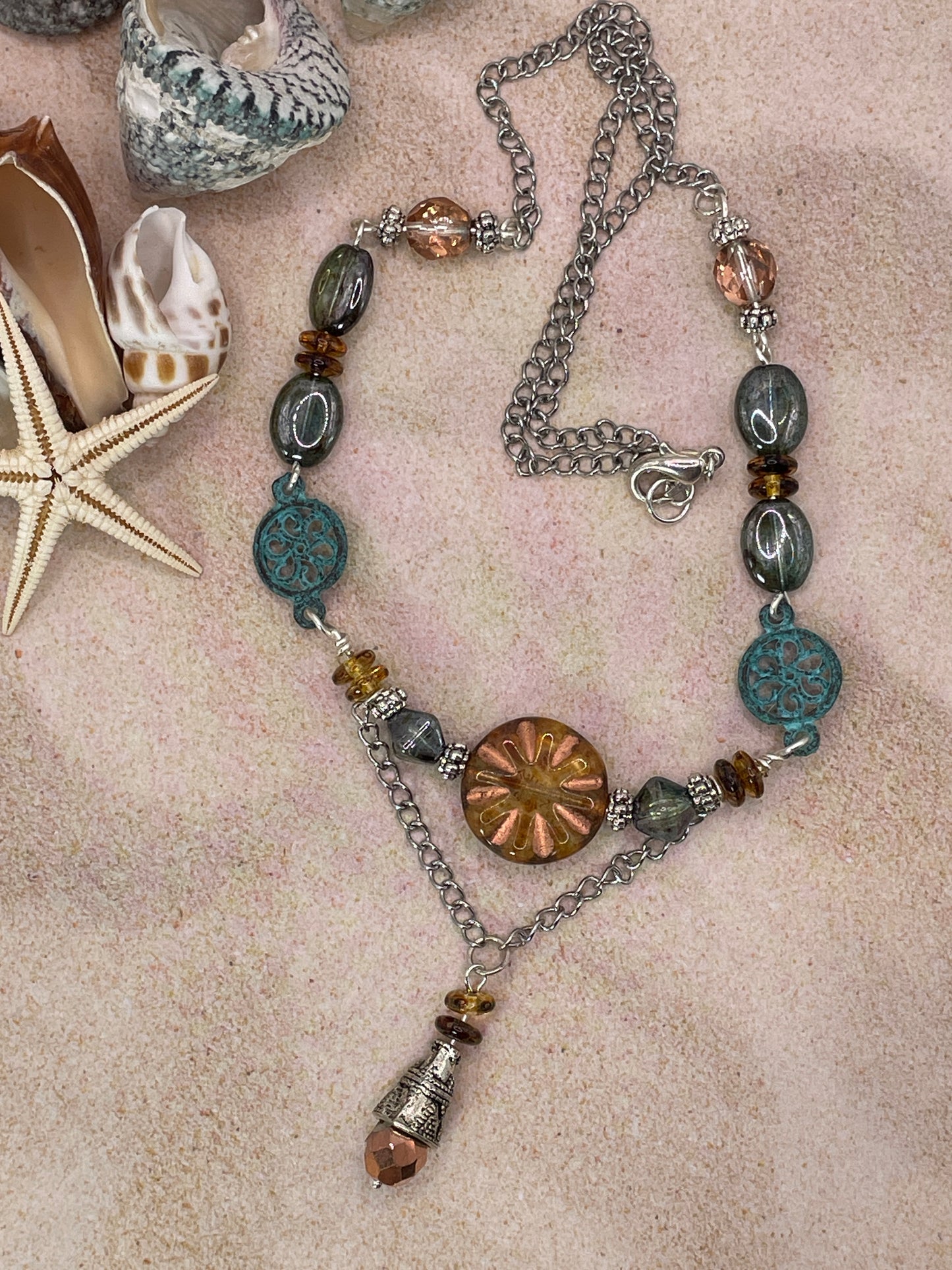 Rustic Oceanic Necklace