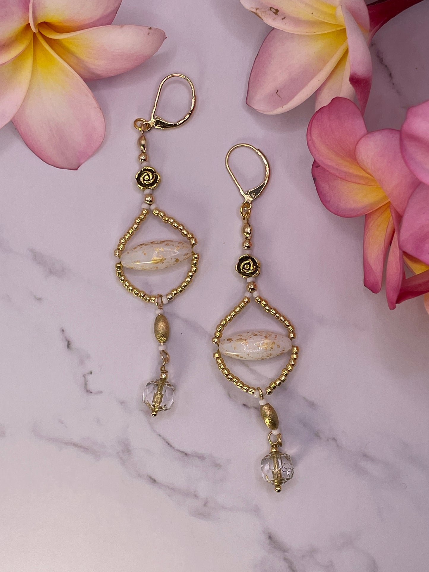 Golden Eclipse Earrings